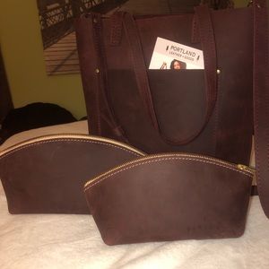 Portland Leather Goods Trio